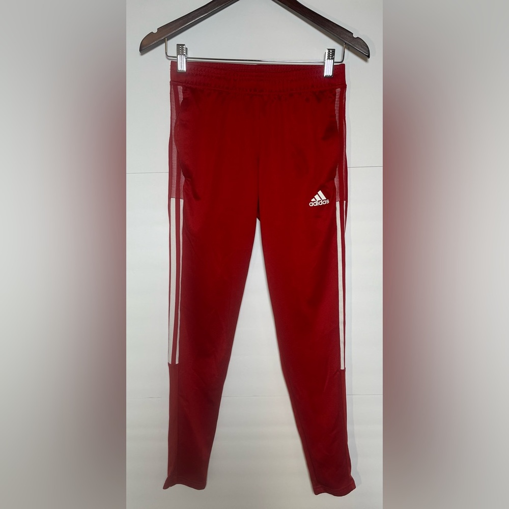 adidas Tiro 21 Track Pant, Size XS - Red White